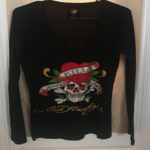 Ed Hardy long sleeve shirt